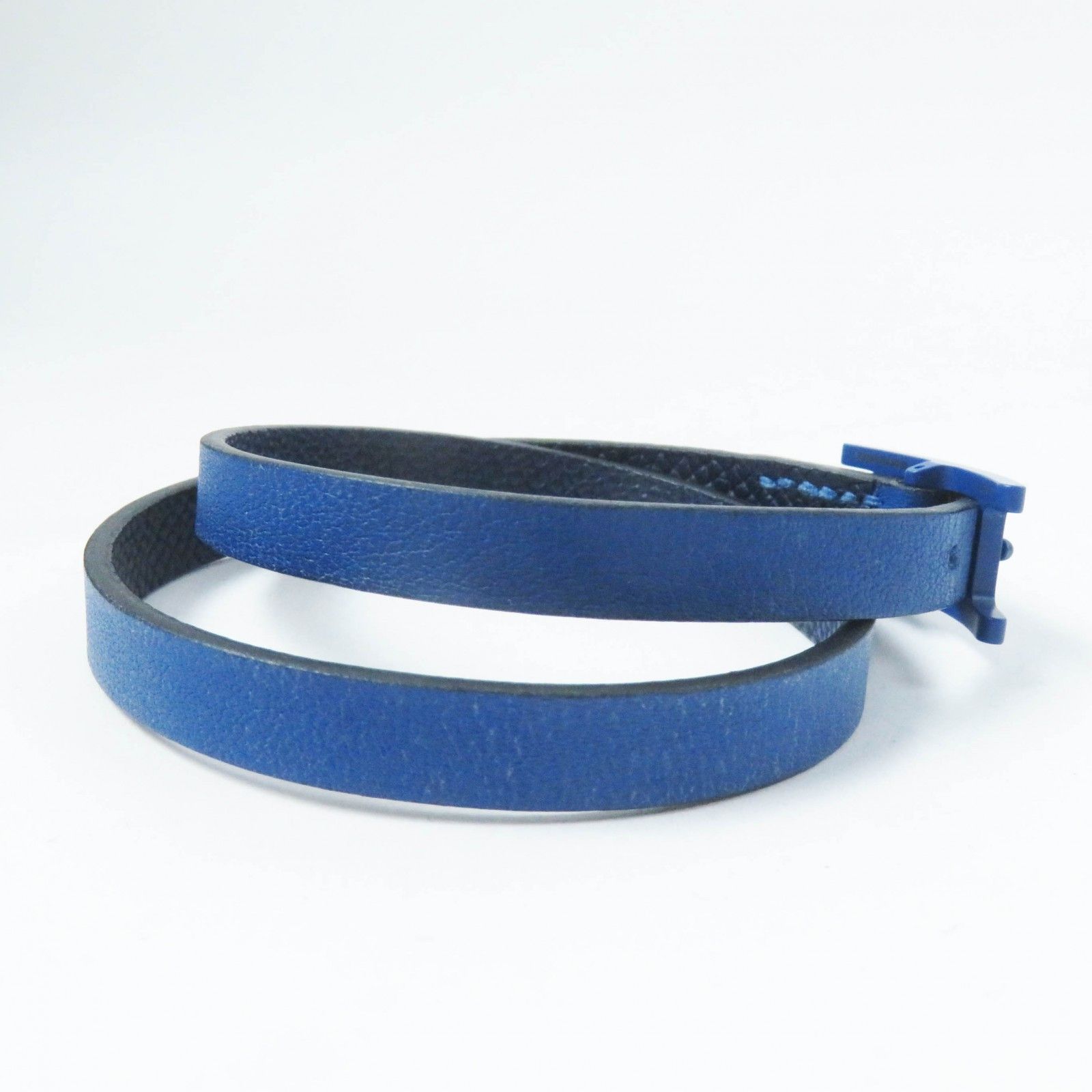 Hermes Hermes Hermes Beapi de Bourtour Leather Bracelet Size 17 Leather Bracelet Size ONE SIZE - 11 Thumbnail
