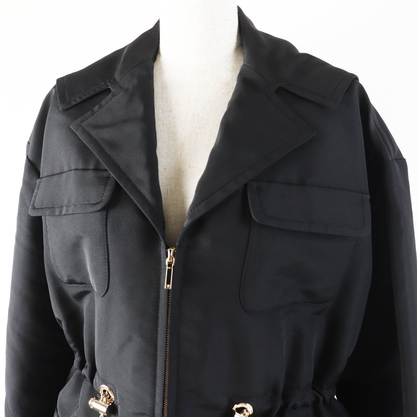 Chanel Chanel COCO MarkChain Silk Polyester Hoodie Jacket Others Outerwear P75490