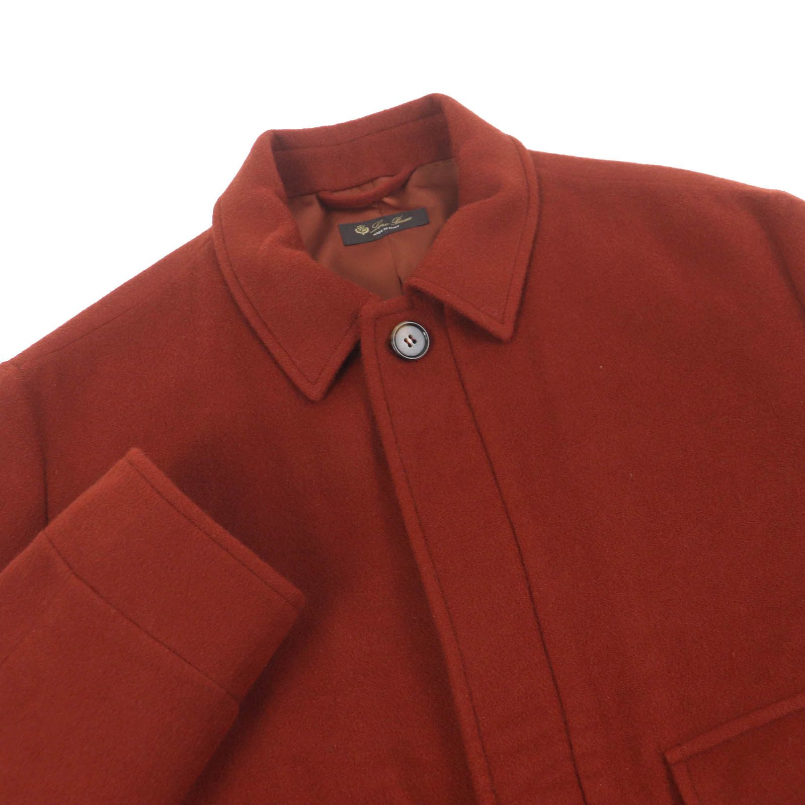 Other Other Loro Piana Cashmere Rain System Cashmere Jacket Leather Outerwear Size ONE SIZE - 2 Thumbnail