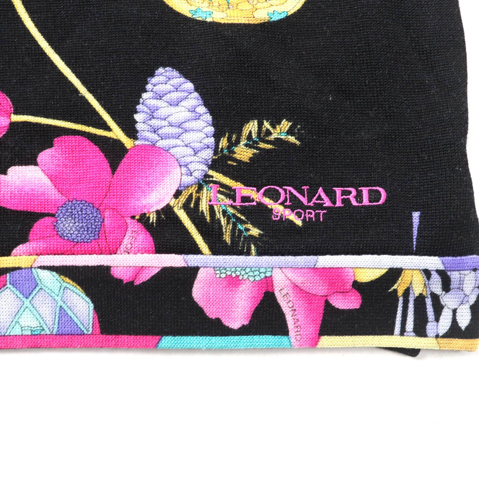 Other Other LEONARD SPORT Floral print Wool Knit Natural Material Tops DUTY FREE for USA Size ONE SIZE - 5 Thumbnail