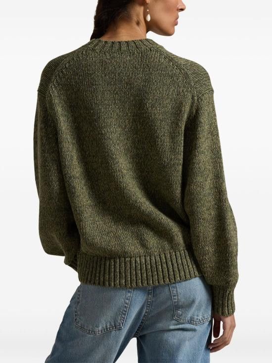 Ralph Lauren RALPH LAUREN Women Sweater 211959276 001 Green Size S / US 4 / IT 40 - 4 Thumbnail