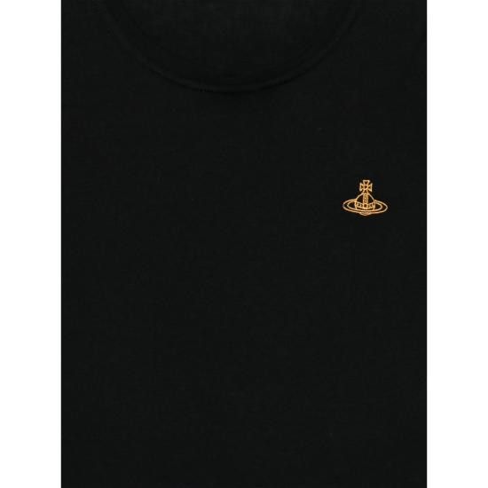 Vivienne Westwood VIVIENNE WESTWOOD Men T-Shirts 8106001U J001N N401 BLACK Size US L / EU 52-54 / 3 - 3 Thumbnail