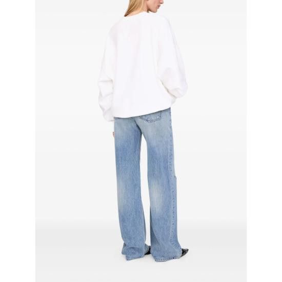 Anine Bing ANINE BING Women Tops A 08 11205 OFW1 WHITE Size S / US 4 / IT 40 - 3 Thumbnail