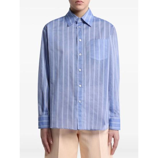 Etro ETRO Women Shirts AKA17 WRIA0034 X0840 BLUE Size M / US 6-8 / IT 42-44 - 2 Thumbnail