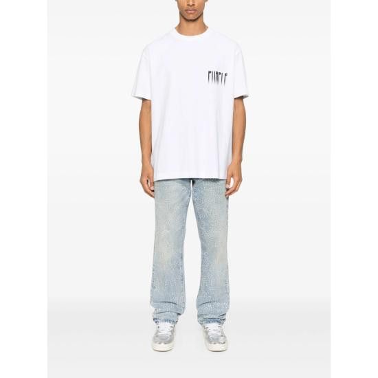 Purple Brand PURPLE BRAND Men T-Shirts P104 TBWB WHITE Size US S / EU 44-46 / 1 - 4 Thumbnail