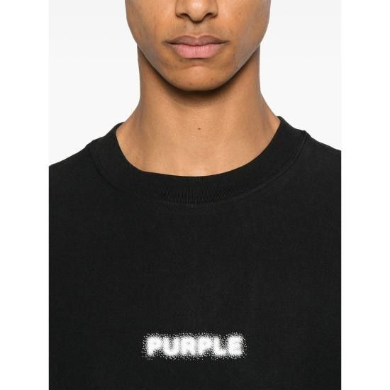 Purple Brand PURPLE BRAND Men T-Shirts P104 TBPW BLACK Size US XL / EU 56 / 4 - 4 Thumbnail