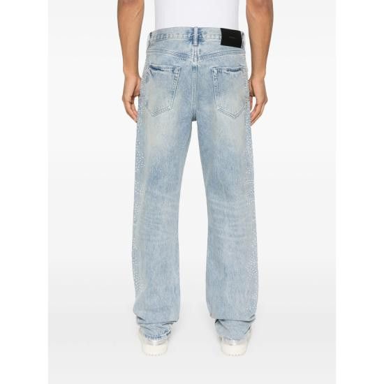Purple Brand PURPLE BRAND Men Denim Pants P011 CDHL BLUE Size US 34 / EU 50 - 3 Thumbnail