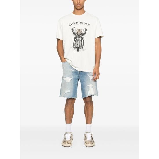 Cole Buxton COLE BUXTON Men Shorts RS195 400 BLUE Size US 30 / EU 46 - 4 Thumbnail