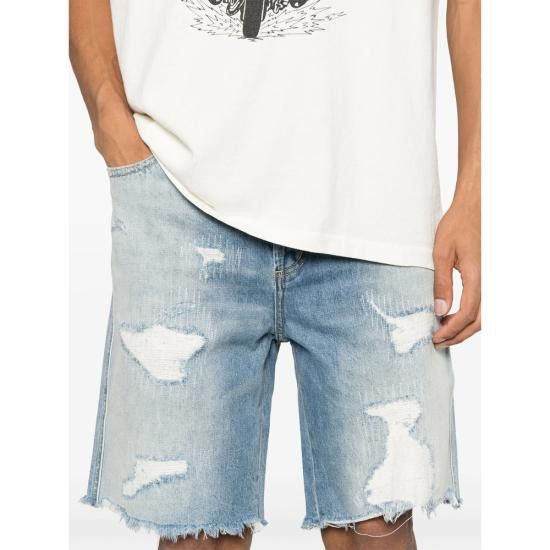Cole Buxton COLE BUXTON Men Shorts RS195 400 BLUE Size US 30 / EU 46 - 3 Thumbnail