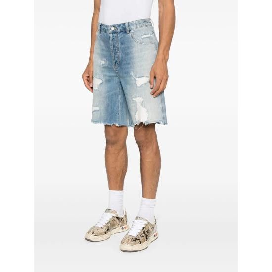 Cole Buxton COLE BUXTON Men Shorts RS195 400 BLUE Size US 30 / EU 46 - 2 Thumbnail