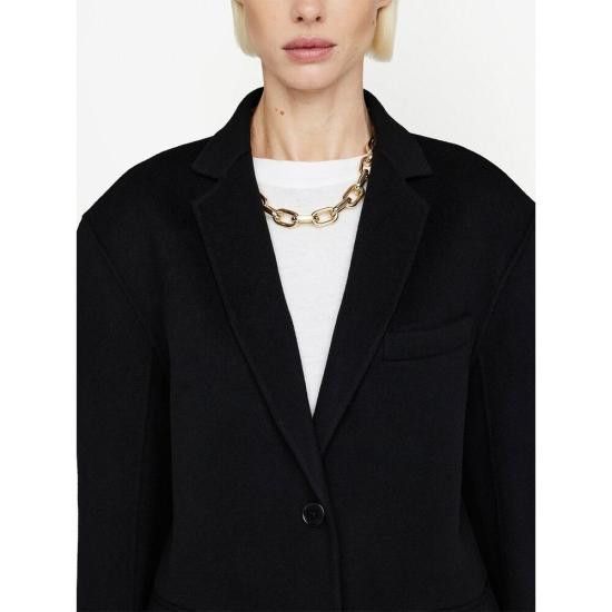 Anine Bing ANINE BING Women Suit Jackets A 01 7073 000 BLACK Size S / US 4 / IT 40 - 3 Thumbnail