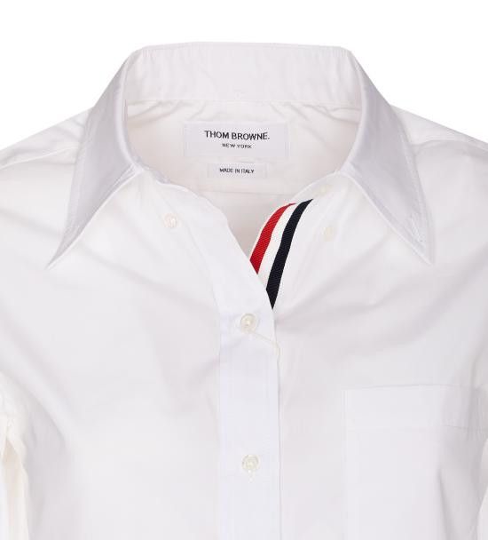 Thom Browne THOM BROWNE Women Shirts FLL005E 03113100 White Size XS / US 0-2 / IT 36-38 - 4 Thumbnail