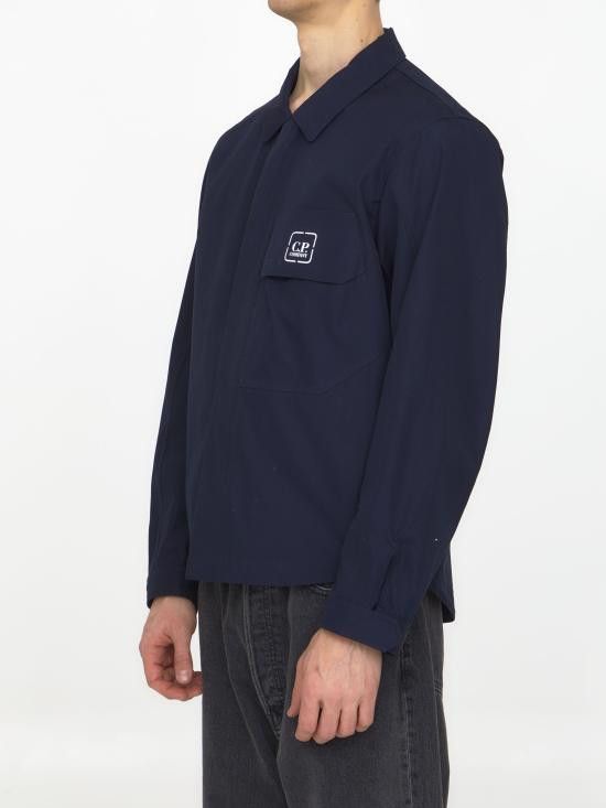 C.P. Company C.P. COMPANY Men Long Tops 14CMOS019A BLUE Size US M / EU 48-50 / 2 - 2 Thumbnail