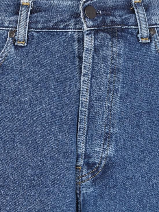 Carhartt Wip CARHARTT WIP Men Denim Pants I033006 0160 Blue Size US 33 - 5 Thumbnail