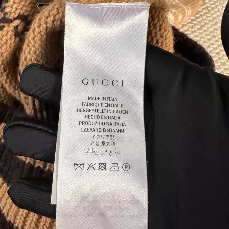 Gucci Gucci Fair Isle Logo Sweater Size XS- DMC Size US XS / EU 42 / 0 - 4 Thumbnail