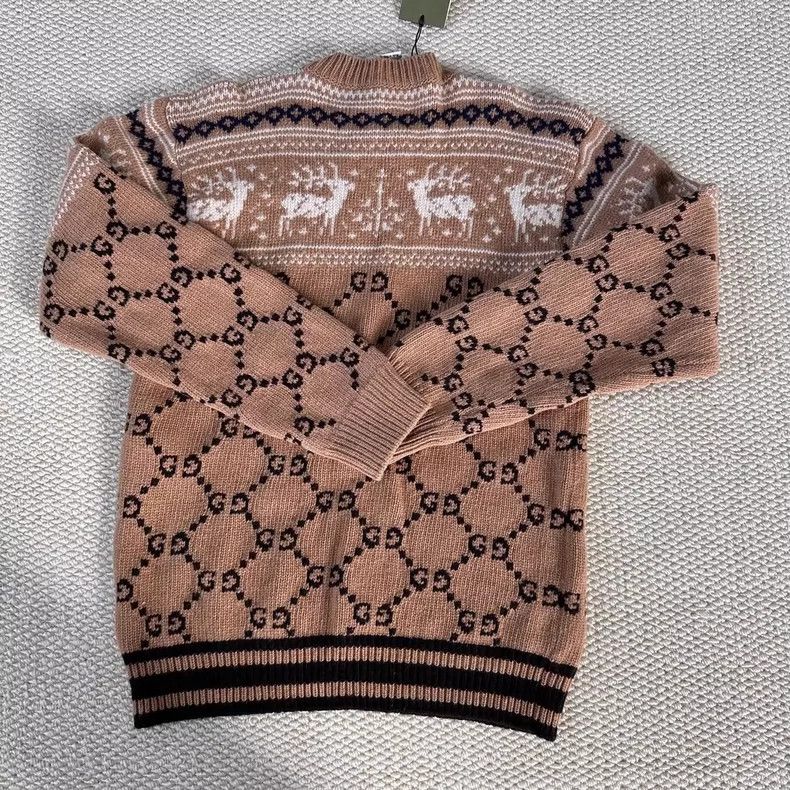 Gucci Gucci Fair Isle Logo Sweater Size XS- DMC Size US XS / EU 42 / 0 - 2 Thumbnail