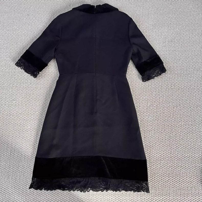 Gucci Gucci Black Dress with Pearl Buttons Size 38- DMC Size US 38 / EU 54 - 2 Thumbnail