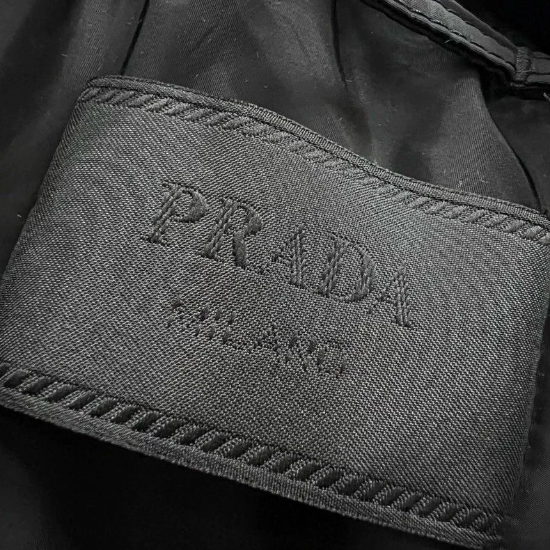 Prada PRADA Striped Triangle Logo Nylon Jacket M Size- DMC Size US M / EU 48-50 / 2 - 5 Thumbnail