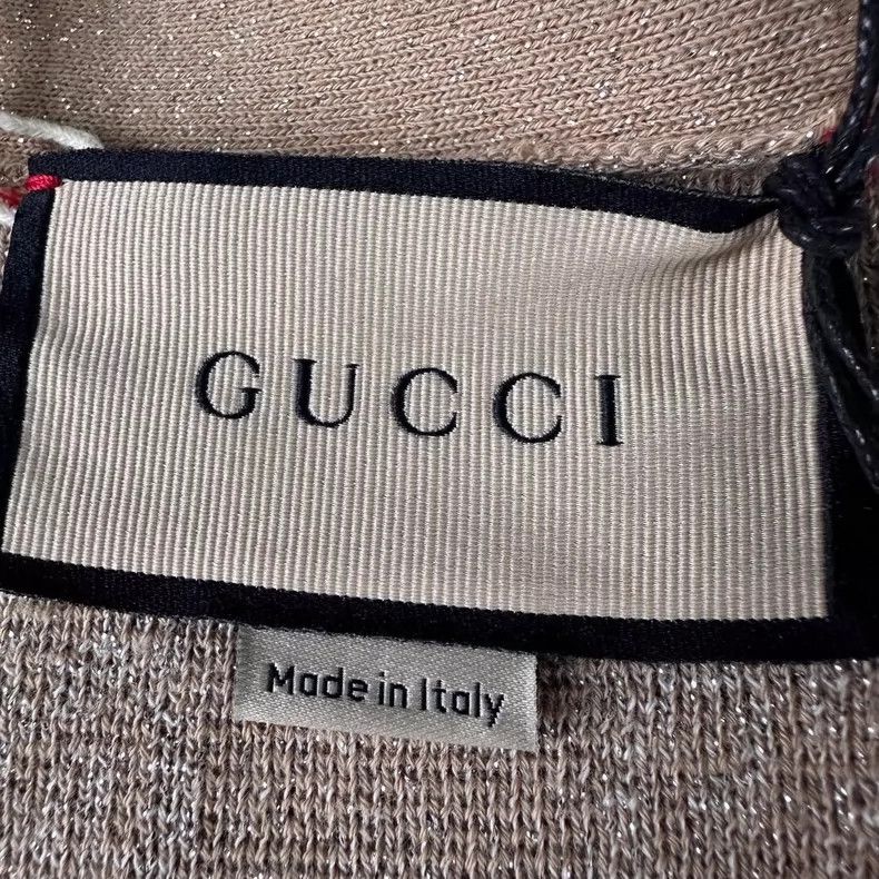Gucci Gucci Cardigan with Double G Logo Design- DMC Size US S / EU 44-46 / 1 - 3 Thumbnail