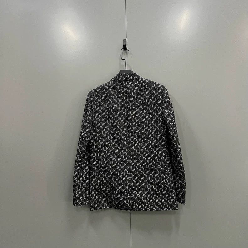 Gucci GUCCI Full Print GG Suit Jacket Size 48- DMC Size US L / EU 52-54 / 3 - 2 Thumbnail