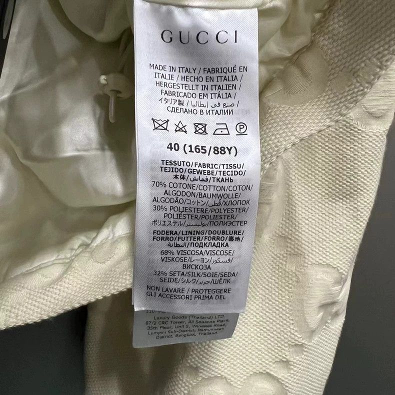 Gucci Gucci Beige Monogram Jacket Size 40- DMC Size US M / EU 48-50 / 2 - 5 Thumbnail
