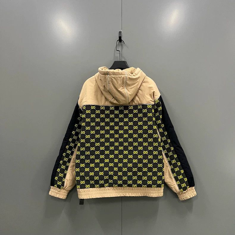 Gucci Gucci Full Print Hooded Jacket Size M- DMC Size US M / EU 48-50 / 2 - 2 Thumbnail