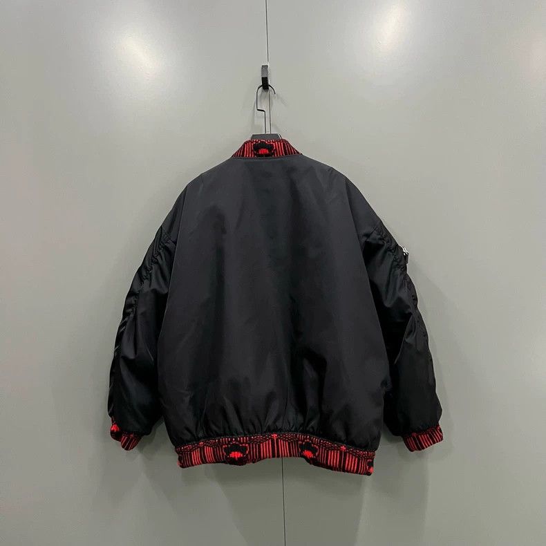 Prada PRADA Triangle Logo Pilot Jacket Size M- DMC Size US M / EU 48-50 / 2 - 2 Thumbnail