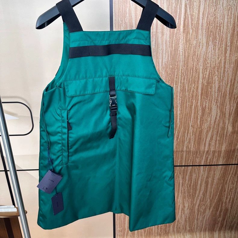 Prada Prada Nylon Utility Dress with Triangle Logo- DMC Size US 38 / EU 54 - 2 Thumbnail