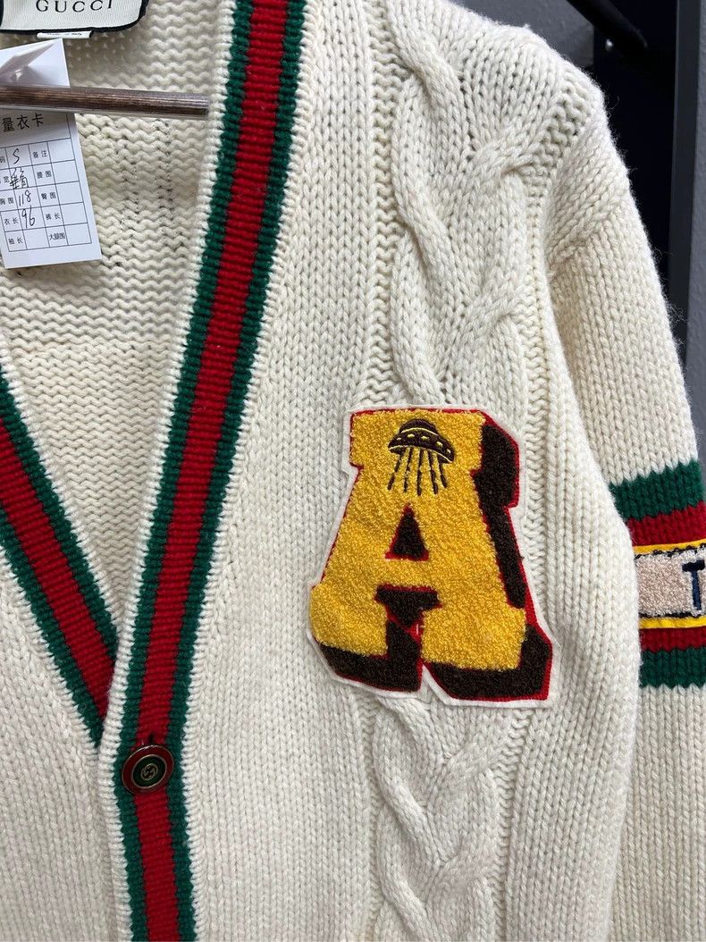 Gucci Gucci Tiger Graphic Long Cardigan Sweater- DMC Size US S / EU 44-46 / 1 - 3 Thumbnail