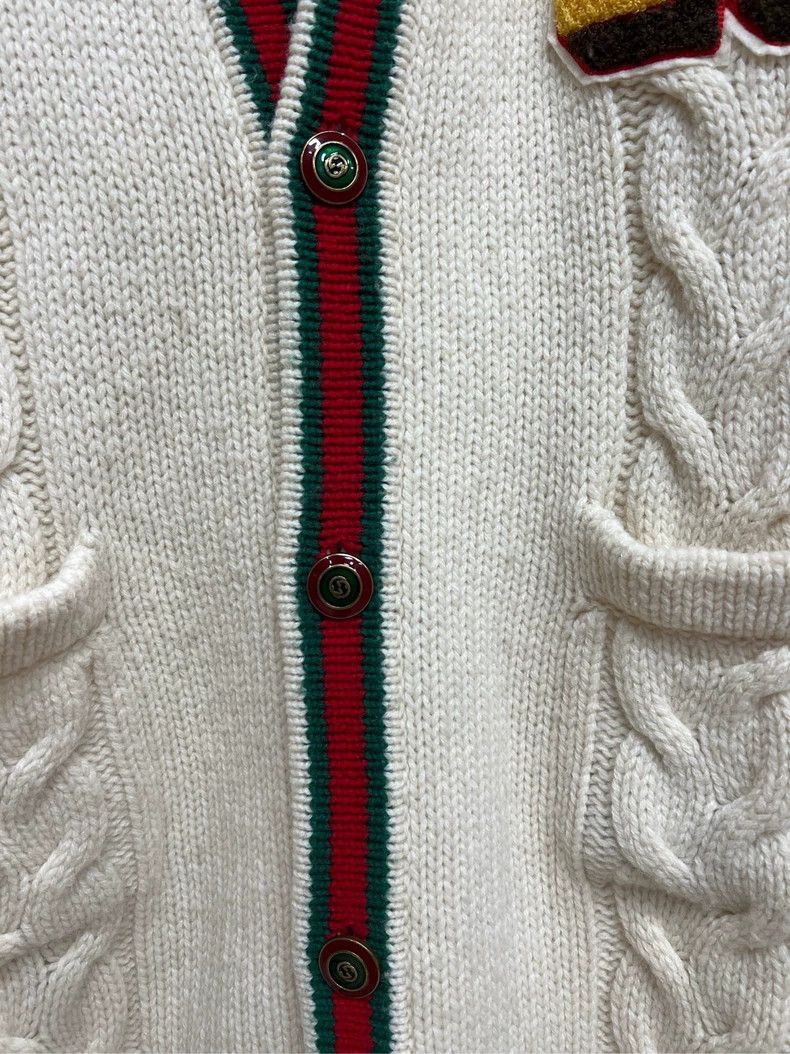 Gucci Gucci Tiger Graphic Long Cardigan Sweater- DMC Size US S / EU 44-46 / 1 - 4 Thumbnail