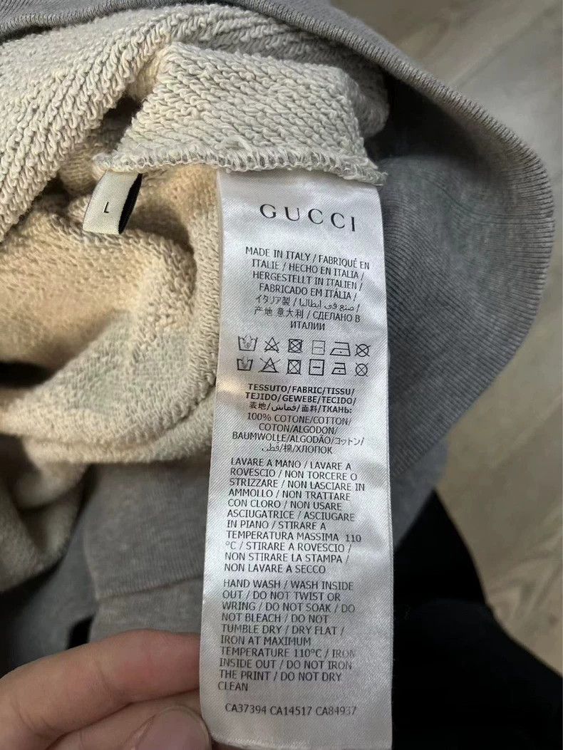 Gucci GUCCI Disney Mickey Mouse Hoodie Sweatshirt- DMC Size US L / EU 52-54 / 3 - 4 Thumbnail