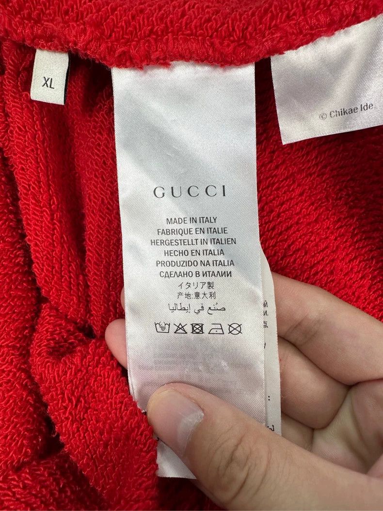 Gucci Gucci Red Cartoon Print Sweatshirt XL Size- DMC Size US XL / EU 56 / 4 - 4 Thumbnail