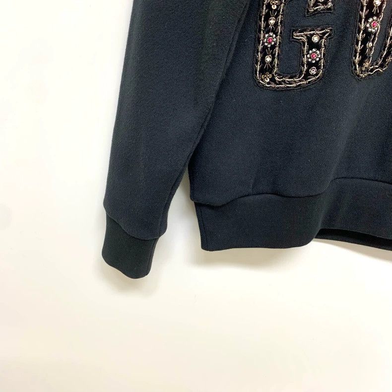 Gucci Gucci Flower Fairy Sequin Sweatshirt Size M- DMC Size US M / EU 48-50 / 2 - 5 Thumbnail