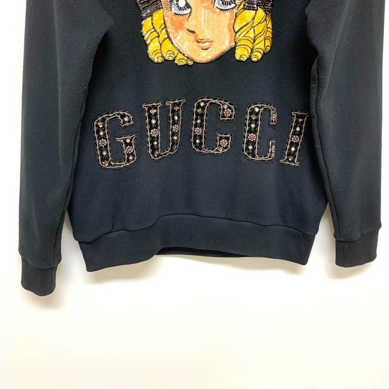 Gucci Gucci Flower Fairy Sequin Sweatshirt Size M- DMC Size US M / EU 48-50 / 2 - 4 Thumbnail