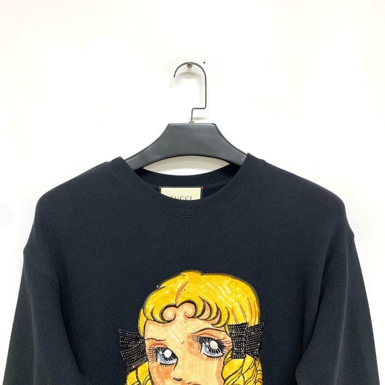 Gucci Gucci Flower Fairy Sequin Sweatshirt Size M- DMC Size US M / EU 48-50 / 2 - 3 Thumbnail