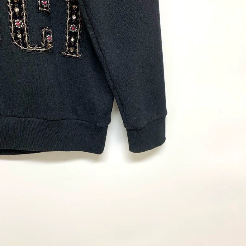 Gucci Gucci Flower Fairy Sequin Sweatshirt Size M- DMC Size US M / EU 48-50 / 2 - 6 Thumbnail