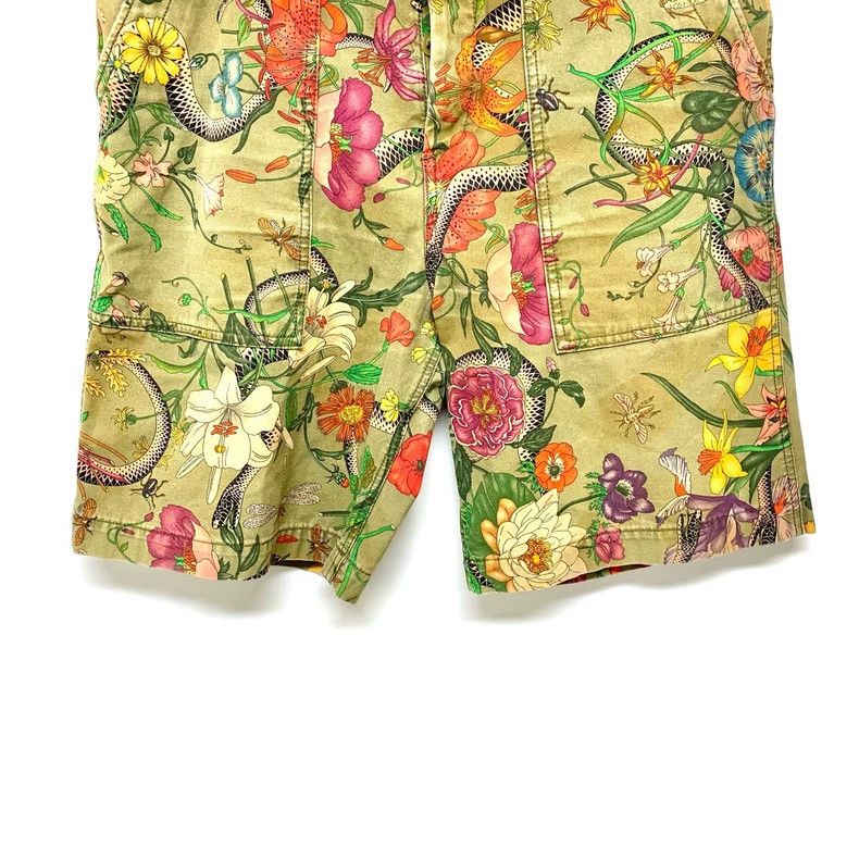 Gucci Gucci Floral Print Summer Pants Size 33- DMC Size US 33 - 4 Thumbnail