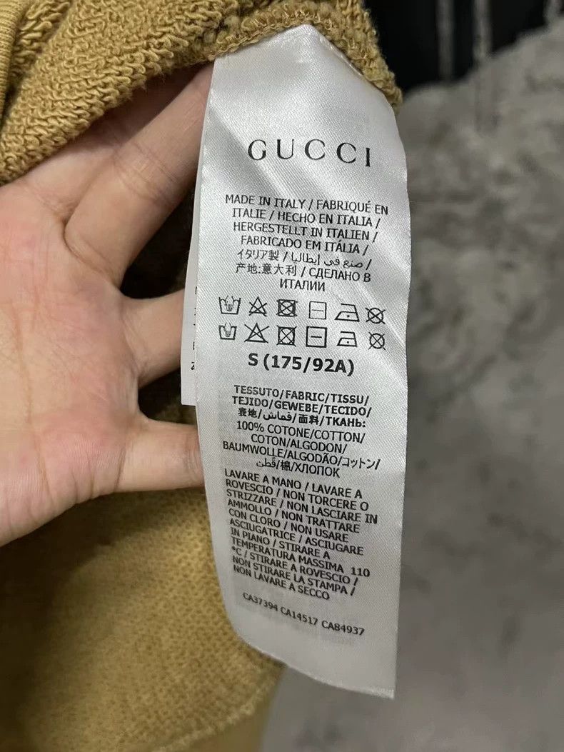 Gucci Gucci Half-Zip Logo Sweatshirt in Light Brown- DMC Size US S / EU 44-46 / 1 - 7 Thumbnail