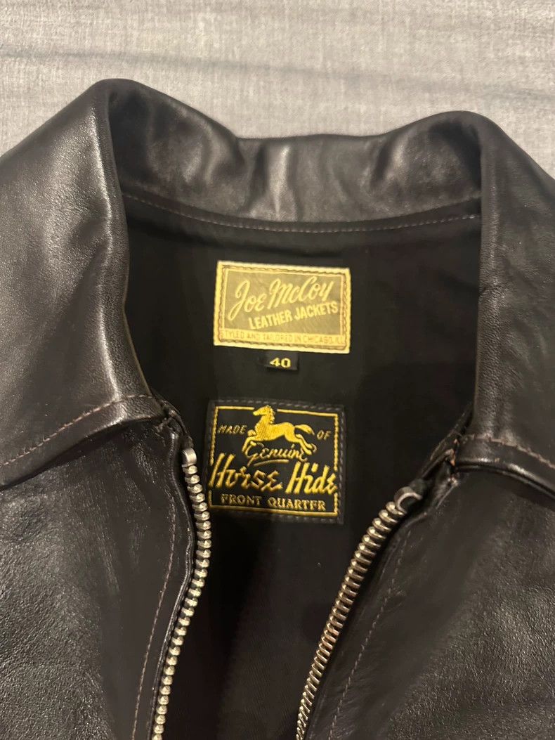 The Real McCoy's REAL McCOY'S 1930s Leather Jacket- DMC Size US L / EU 52-54 / 3 - 3 Thumbnail