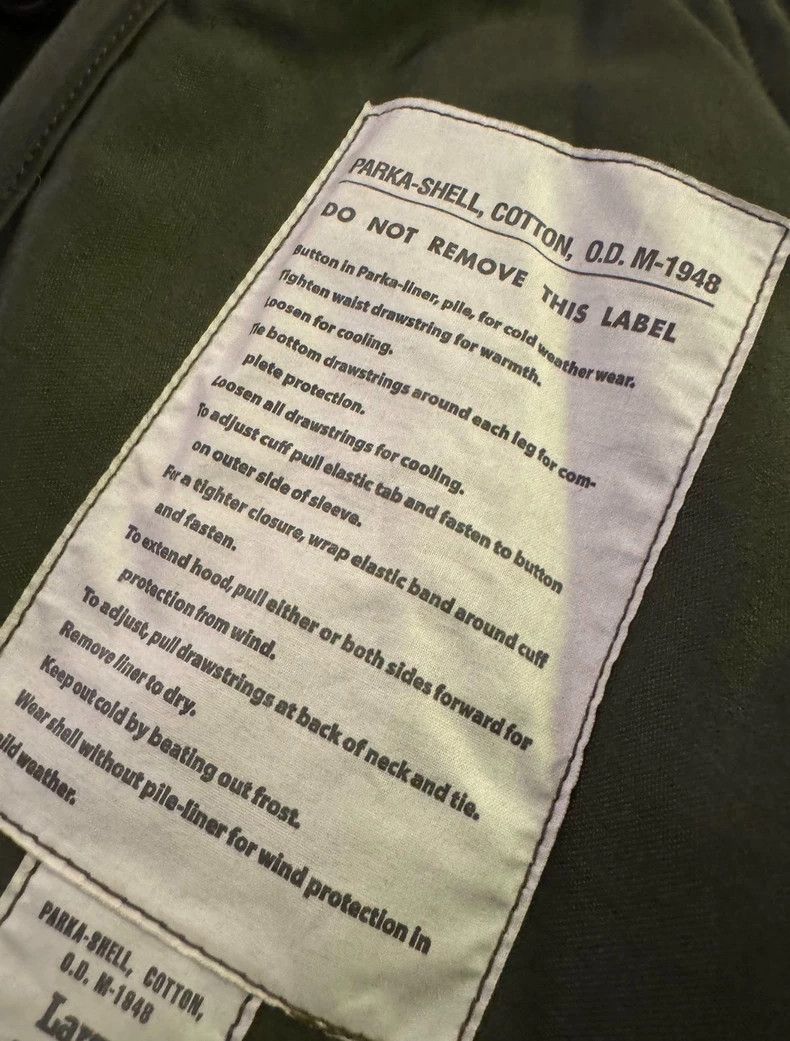 The Real McCoy's Real McCoy's M1951 Parka with Cotton Liner- DMC Size US L / EU 52-54 / 3 - 2 Thumbnail