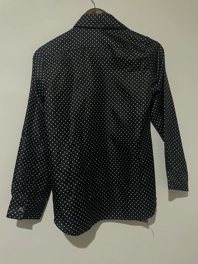 Comme des Garcons Black Polka Dot Shirt with Detachable Collar- DMC Size US S / EU 44-46 / 1 - 2 Thumbnail