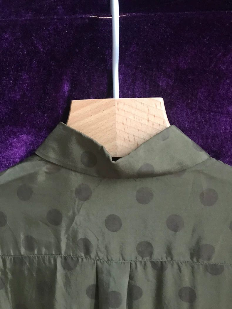Comme des Garcons Tricot Comme des Garcons Silk Polka Dot Shirt- DMC Size US M / EU 48-50 / 2 - 4 Thumbnail