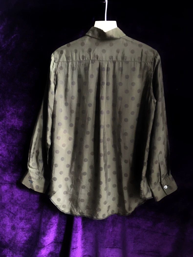 Comme des Garcons Tricot Comme des Garcons Silk Polka Dot Shirt- DMC Size US M / EU 48-50 / 2 - 2 Thumbnail