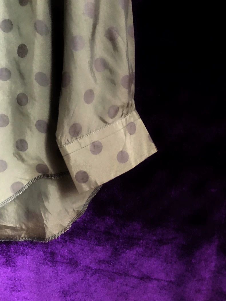 Comme des Garcons Tricot Comme des Garcons Silk Polka Dot Shirt- DMC Size US M / EU 48-50 / 2 - 5 Thumbnail