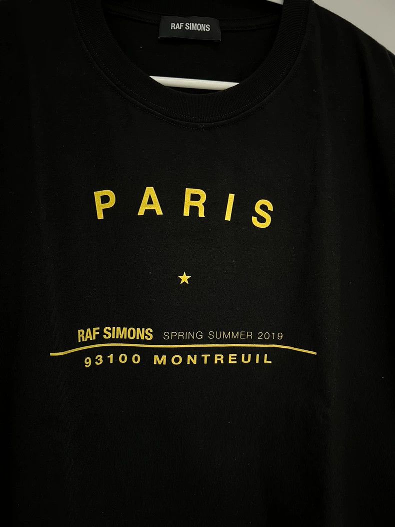 Raf Simons Raf Simons Black Letter Print Short Sleeve Shirt- DMC Size US M / EU 48-50 / 2 - 3 Thumbnail