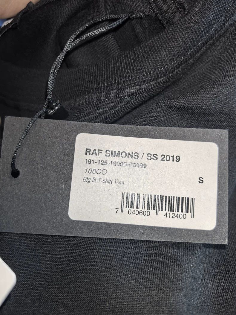 Raf Simons Raf Simons Paris Tour Tee Spring Summer 2019- DMC Size US S / EU 44-46 / 1 - 8 Thumbnail