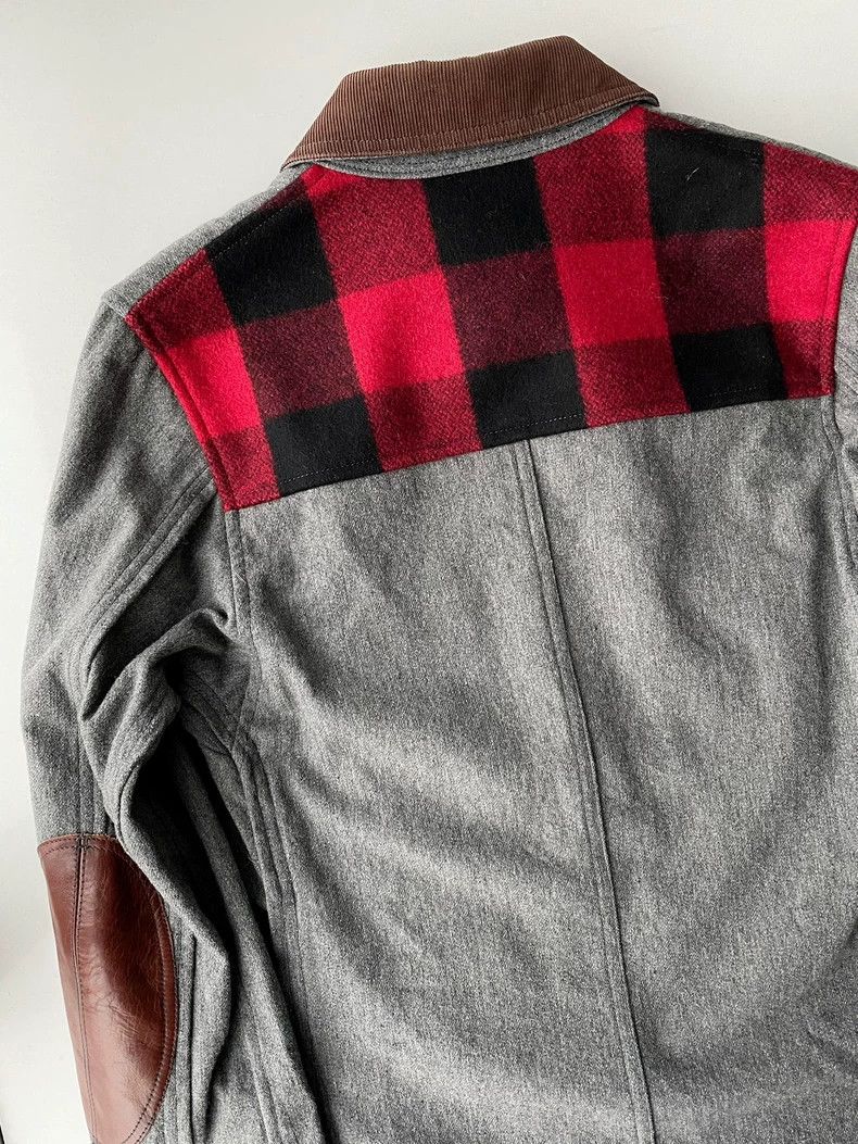 Junya Watanabe Junya Watanabe Leather Patch Jacket 2011AW- DMC Size US S / EU 44-46 / 1 - 6 Thumbnail