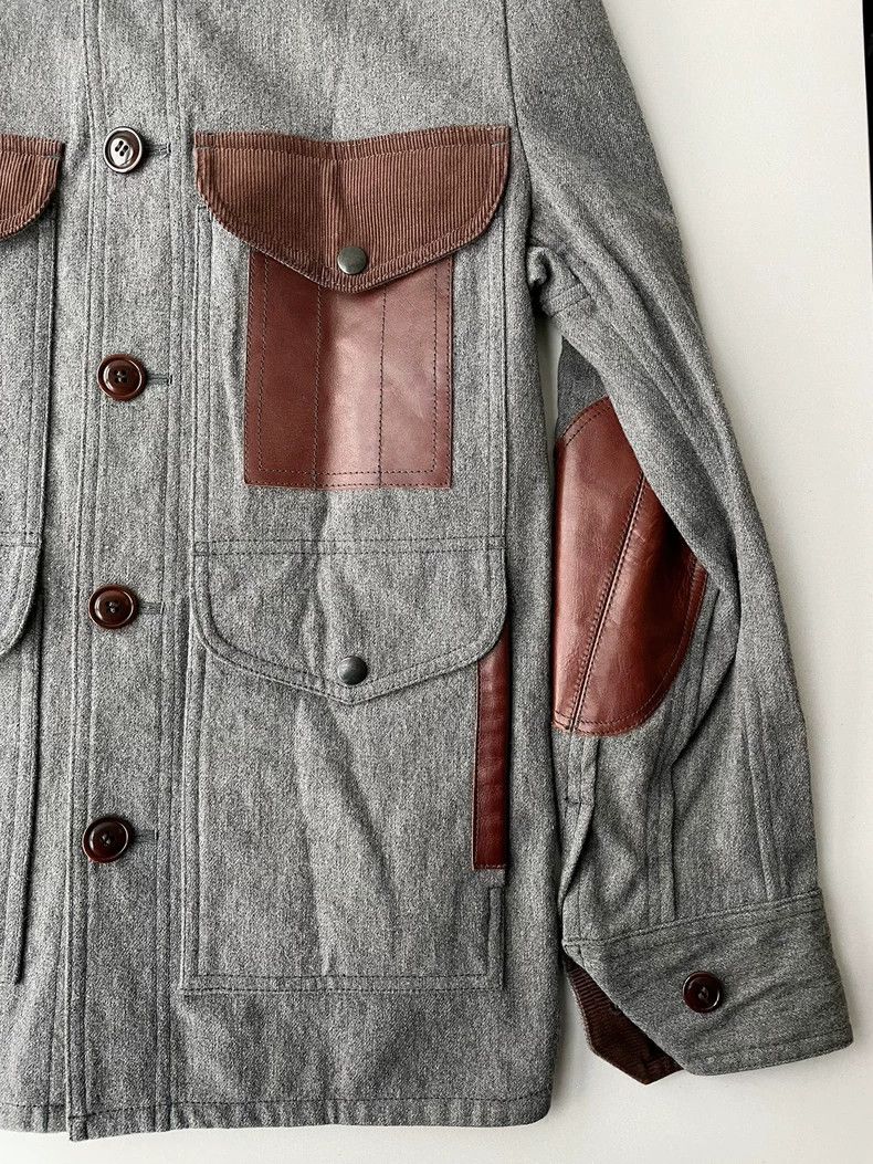 Junya Watanabe Junya Watanabe Leather Patch Jacket 2011AW- DMC Size US S / EU 44-46 / 1 - 4 Thumbnail