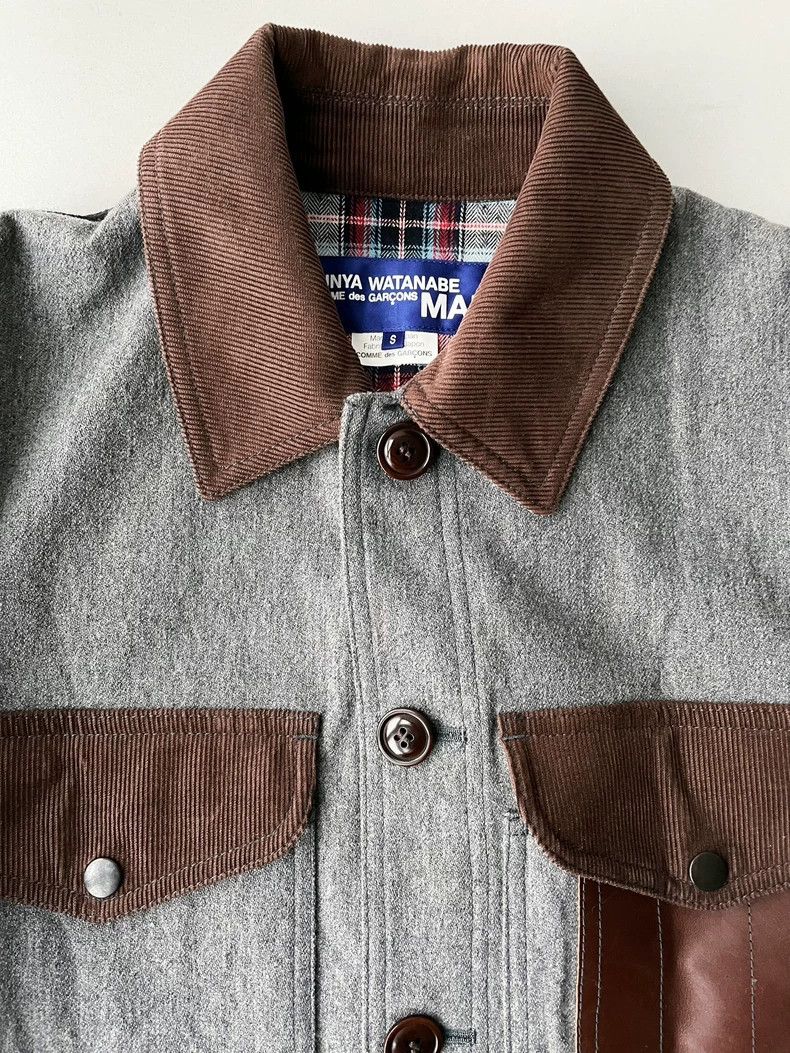 Junya Watanabe Junya Watanabe Leather Patch Jacket 2011AW- DMC Size US S / EU 44-46 / 1 - 3 Thumbnail