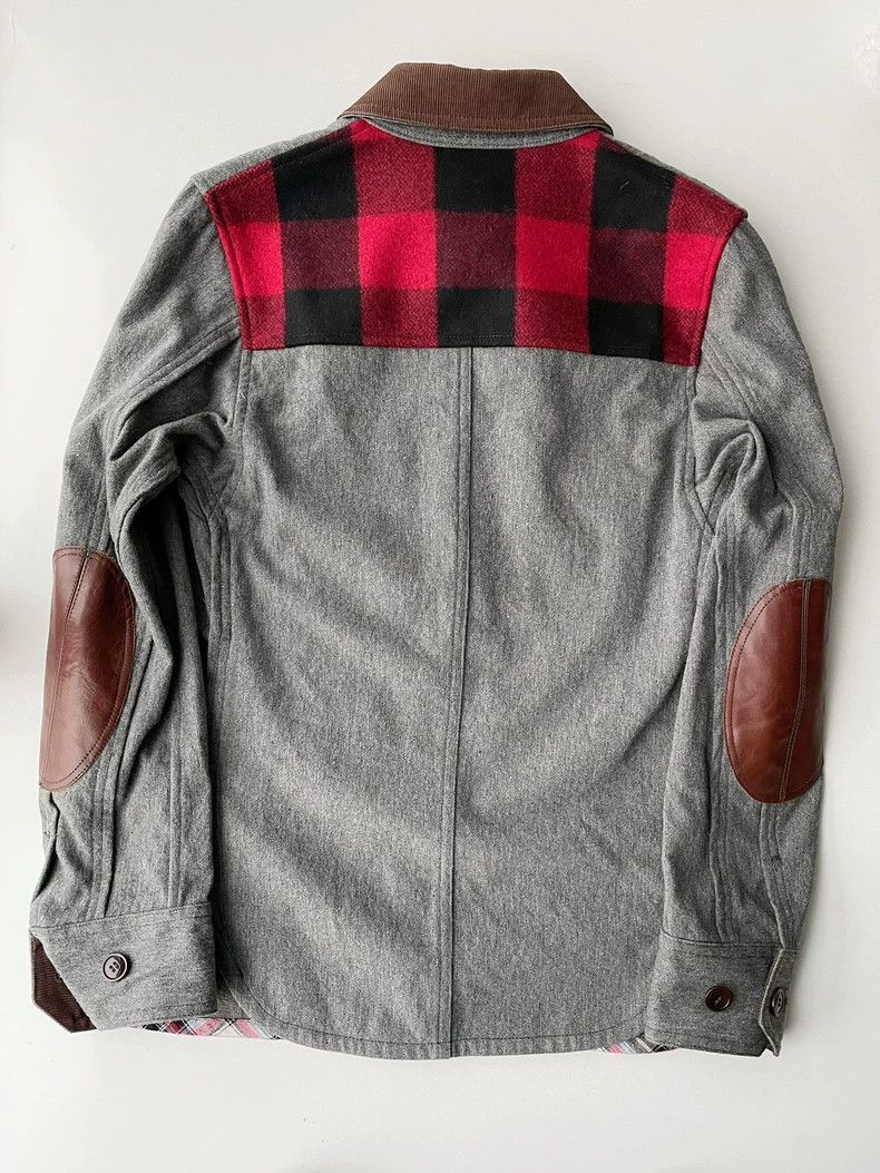 Junya Watanabe Junya Watanabe Leather Patch Jacket 2011AW- DMC Size US S / EU 44-46 / 1 - 5 Thumbnail